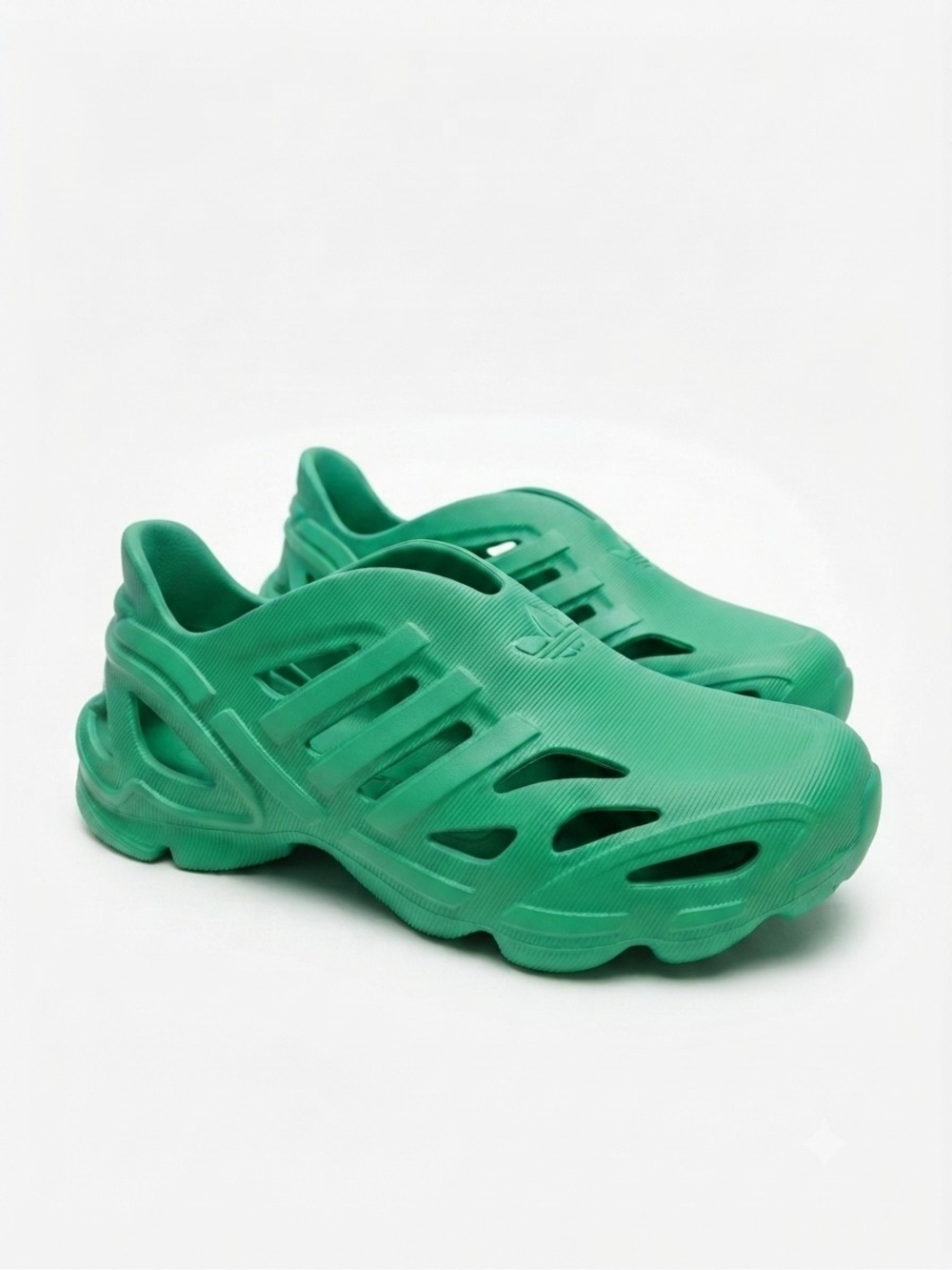 Adidas adiFOM Climacool Green Slip-On Foam Shoes Men's Size 9